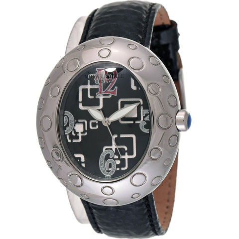 Mount Royale Women's Watch Black Dial Leather Band Casual-4080