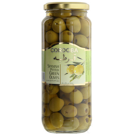 Cordoba Spanish Pitted Green Olives 575g