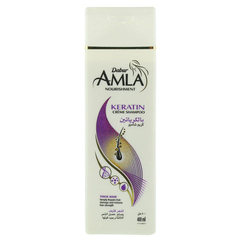 Dabur Amla Nourishment Keratin Creme Shampoo 400ml