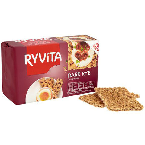 Ryvita Dark Rye Crispbread 250g