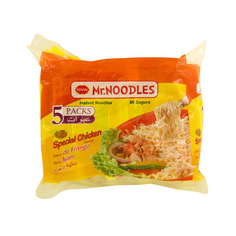 Pran Mr. Noodles Instant Noodles Special Chicken Flavor 70gx5