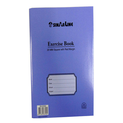 Sinarline 100 Sheet Ex Book 20 Mm Pc