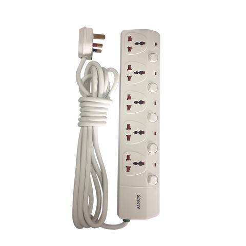 Sirocco Universal Power Bar 5Way 4M