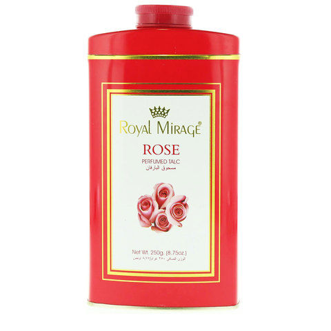 Royal Mirage Rose Perfumed Talc 250g