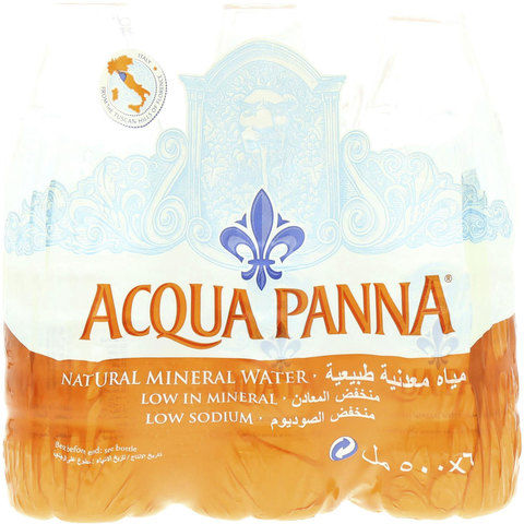 Acqua Panna Natural Mineral Water 500mlx6