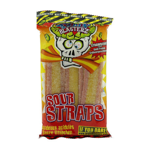 Brain Blasterz Sour Straps 150g