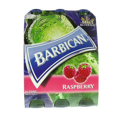 Barbican Raspberry Non Alcoholic Malt Beverage 330mlx6