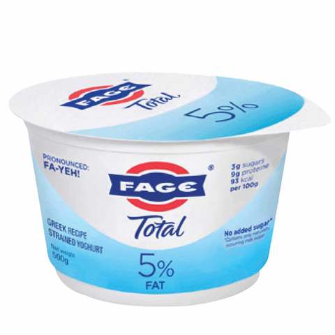 Fage Total Plain Greek Yoghurt 500g