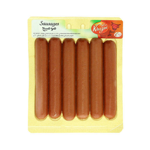 Khazan Beef Franks Medium 250g