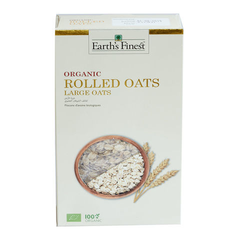 Earth's Finest Organic Rolled Oats Large 500g