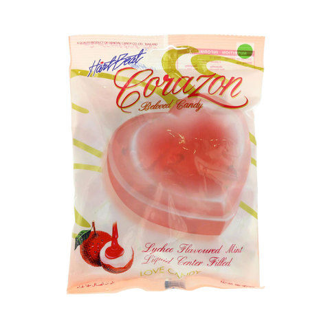 HartBeat Corazon Lychee flavored Mint Beloved Candy 150g