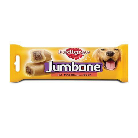 PEDIGREE® Jumbone® Medium with Beef Dog Treats 2pcs