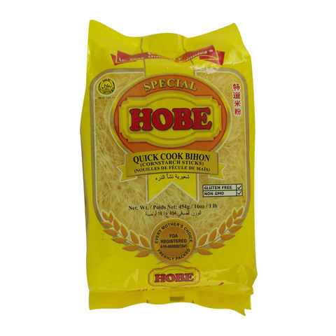 Special Hobe Quick Corn Bihon (Cornstarch Sticks) 454g