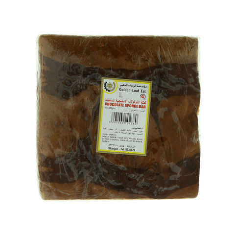 Golden Loaf Chocolate Sponge Bar 500g