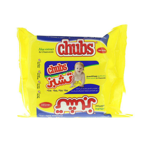 Chubs Sensiti Aloe Extract & Chamomile Wipes 20 Wipes