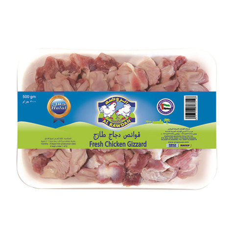 Al Rawdah Fresh Chicken Gizzards 500g
