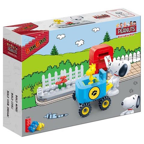 Banbao - Snoopy Postman, 70 Pcs