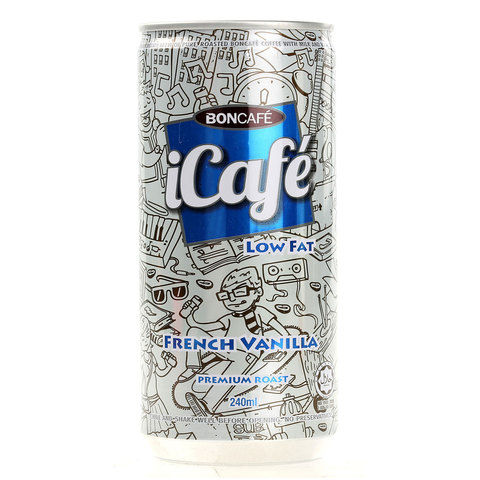 Boncafe iCafe Low Fat French Vanilla 240ml