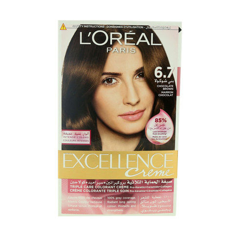 L'Oreal Excellence 6.7 Chocolate Brown Creme