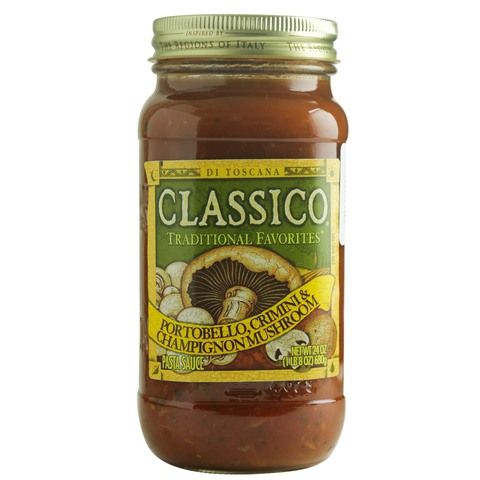 Heinz Classico Traditional Favorites Triple Mushroom Pasta Sauce White, Portobello And Crimini 680g