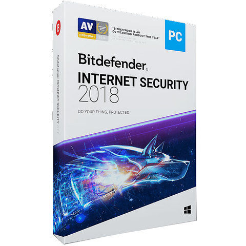 Bitdefender Internet Security 2018- 3 User