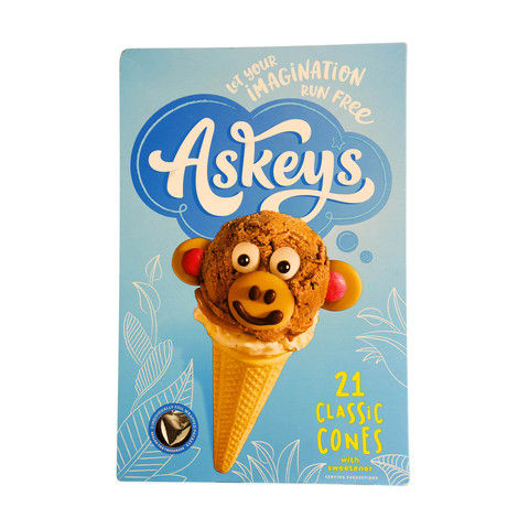 Askeys Classic Cones With Sweetener 21's