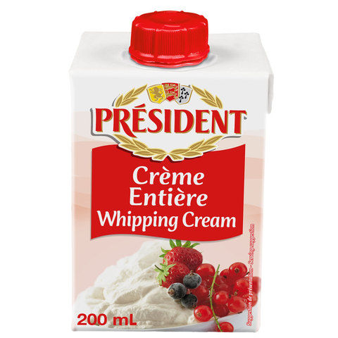 President Whipping Cream 200 ml