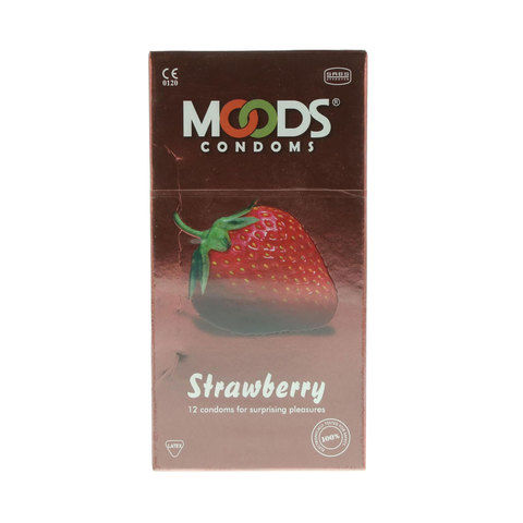 Moods Strawberry 12 Condoms