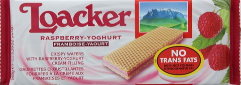 Loacker Raspberry Yoghurt Wafers 15g