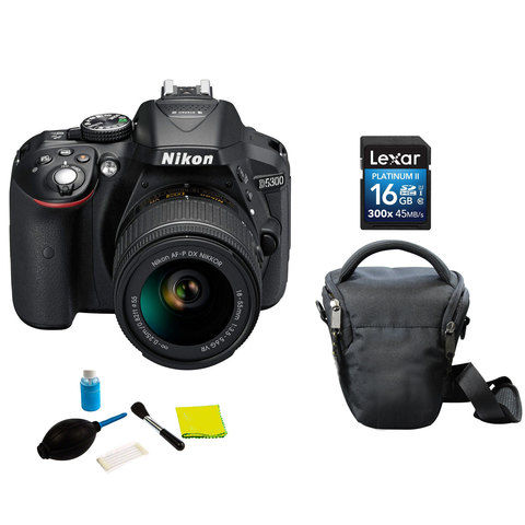 Nikon SLR D5300 + AFP18-55VRKIT+ 16GB + Case + Care Kit