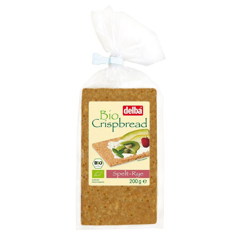 Delba Bio Crispbread Spelt-Rye 200g