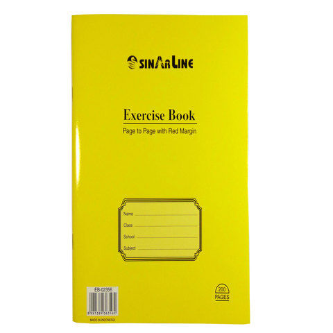 Sinarline 100 Sheet Ex Book P/P 1 Pc