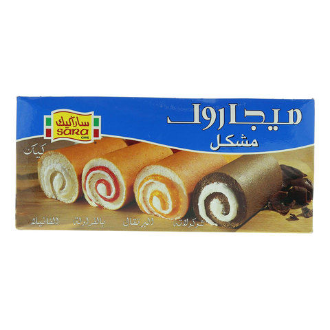 Sara Cake Megaroll Assorted 60gx6