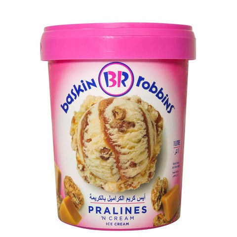 Baskin Robins Pralines 'N' Cream Ice Cream 1L