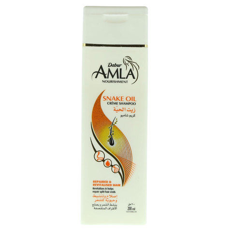 Dabur Amla Nourishment Snake Oil Creme Shampoo 200ml