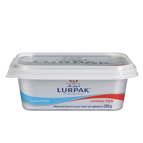 Lurpak Soft Butter Light Unsalted 250g