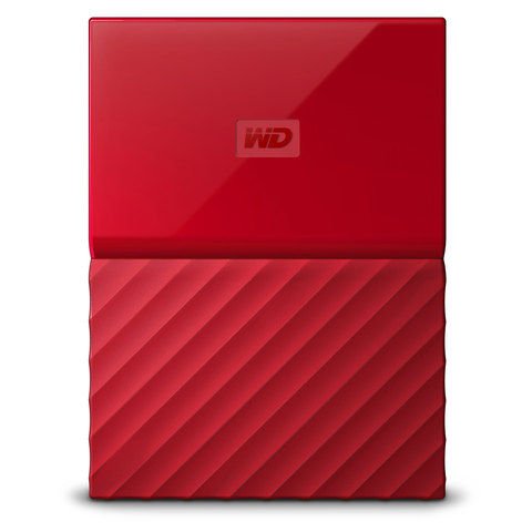 WD Hard Disk 2TB My Passport Red Worldwide