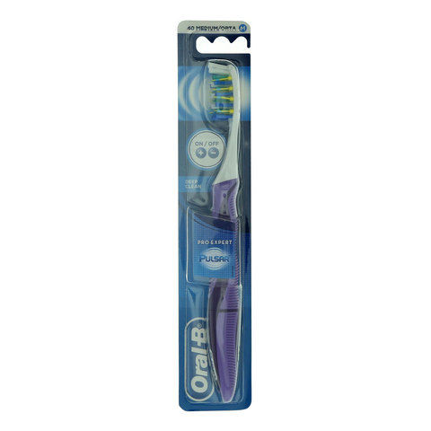 Oral-B Pro Expert Pulsar Deep Clean Medium Toothbrush