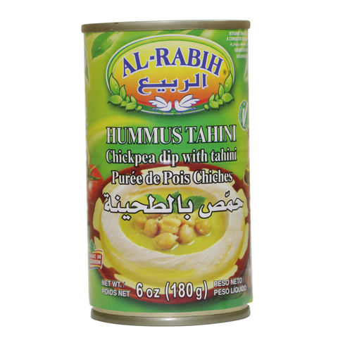 Al Rabih Hummus Tahini Chickpea Dip With Tahini 180g