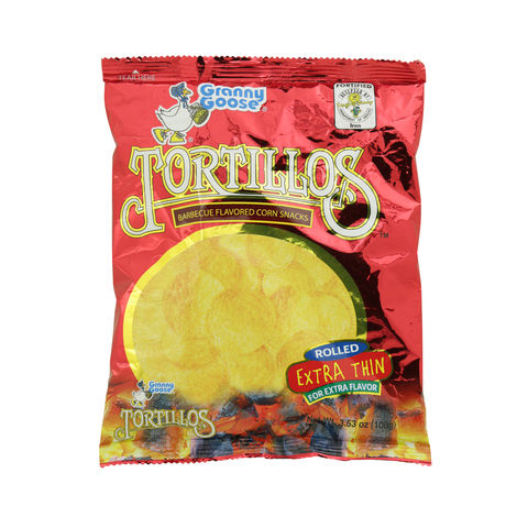 Granny Goose Tortillos Barbecue Flavored Corn Snacks 100g