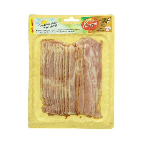 Khazan Breakfast Strip Veal 250g