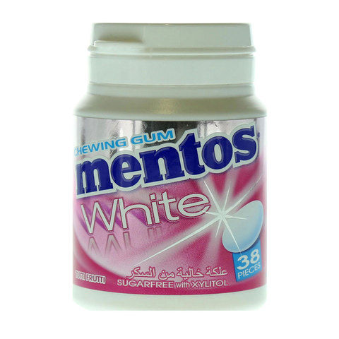 Mentos White Chewing Gum 54g