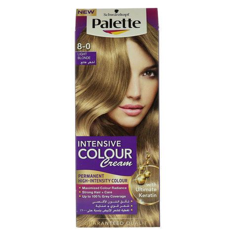 Schwarzkopf Palette 8-0 Light Blonde Intensive Colour Cream