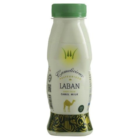 Camellicious Pasteurised Laban Made From Camel Milk 250 ML
