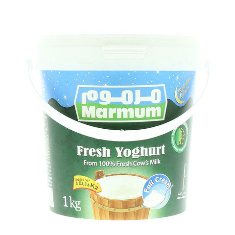 Marmum Yoghurt Plain Full Fat 1kg