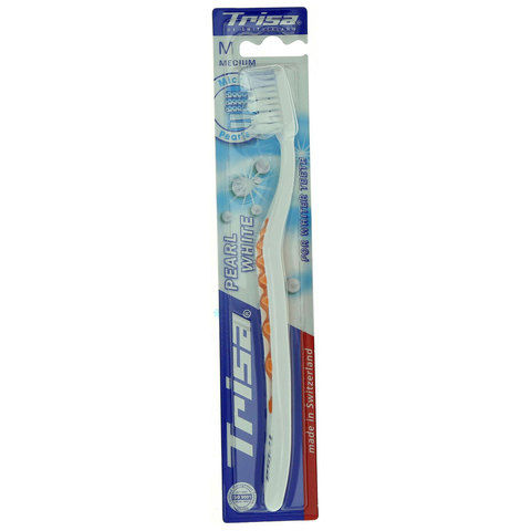 Trisa Pearl White Toothbrush