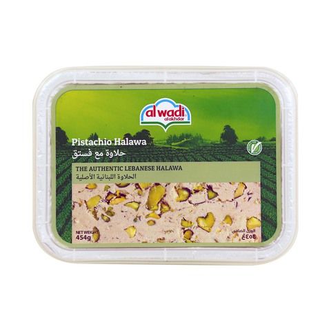 Al Wadi Pistachio Halawa 454g