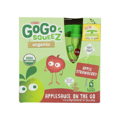 Gogo Squeez Fruit Snack 4x90g