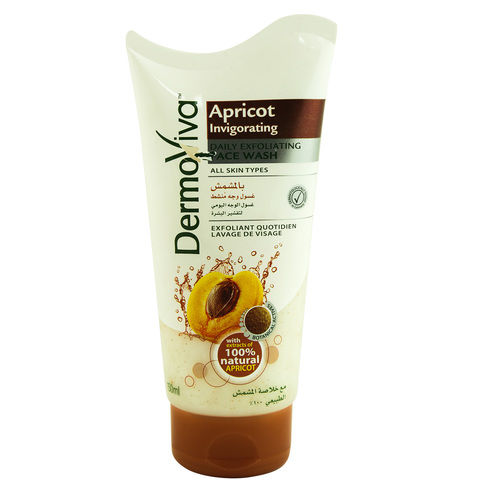 Dermoviva Apricot Invigorating Daily Exfoliating Face Wash 150ml
