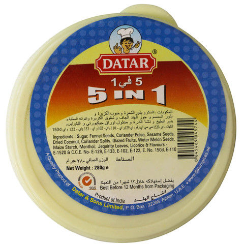 Datar 5 in 1 Mukhawas 280g